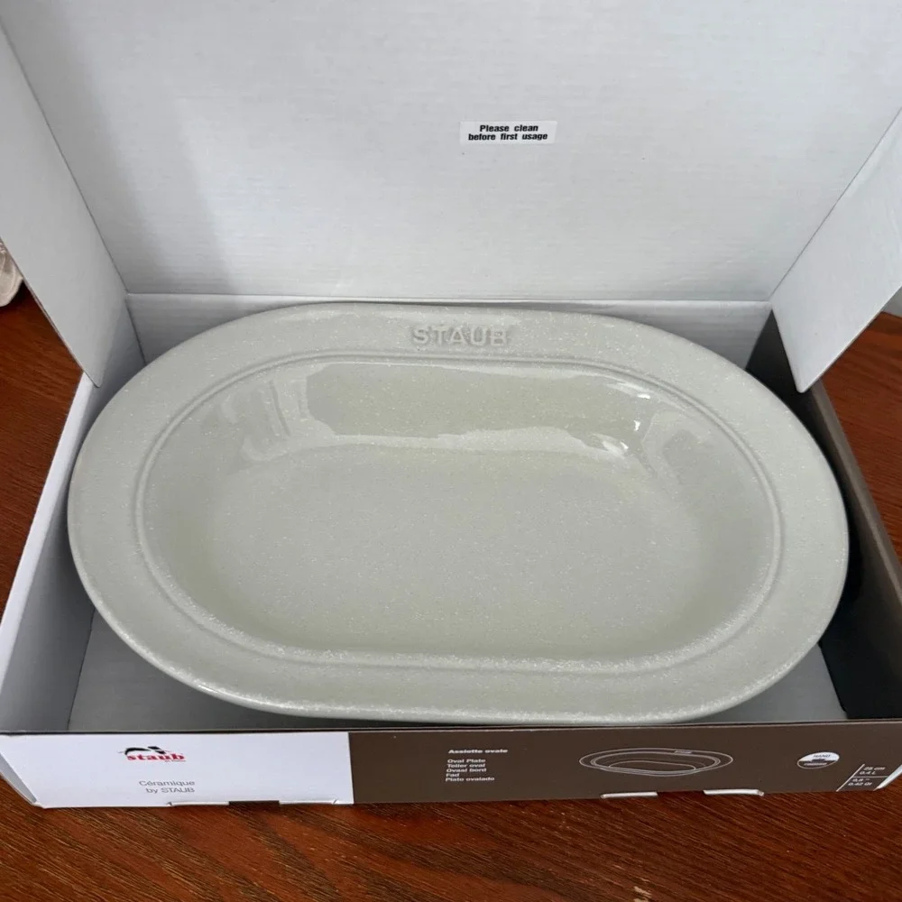 STAUB White Truffle Ceramic 10